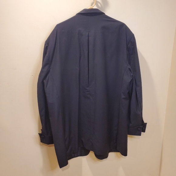 GIANNY VERSASE men's black plus size XXXL blazer - Picture 2 of 11